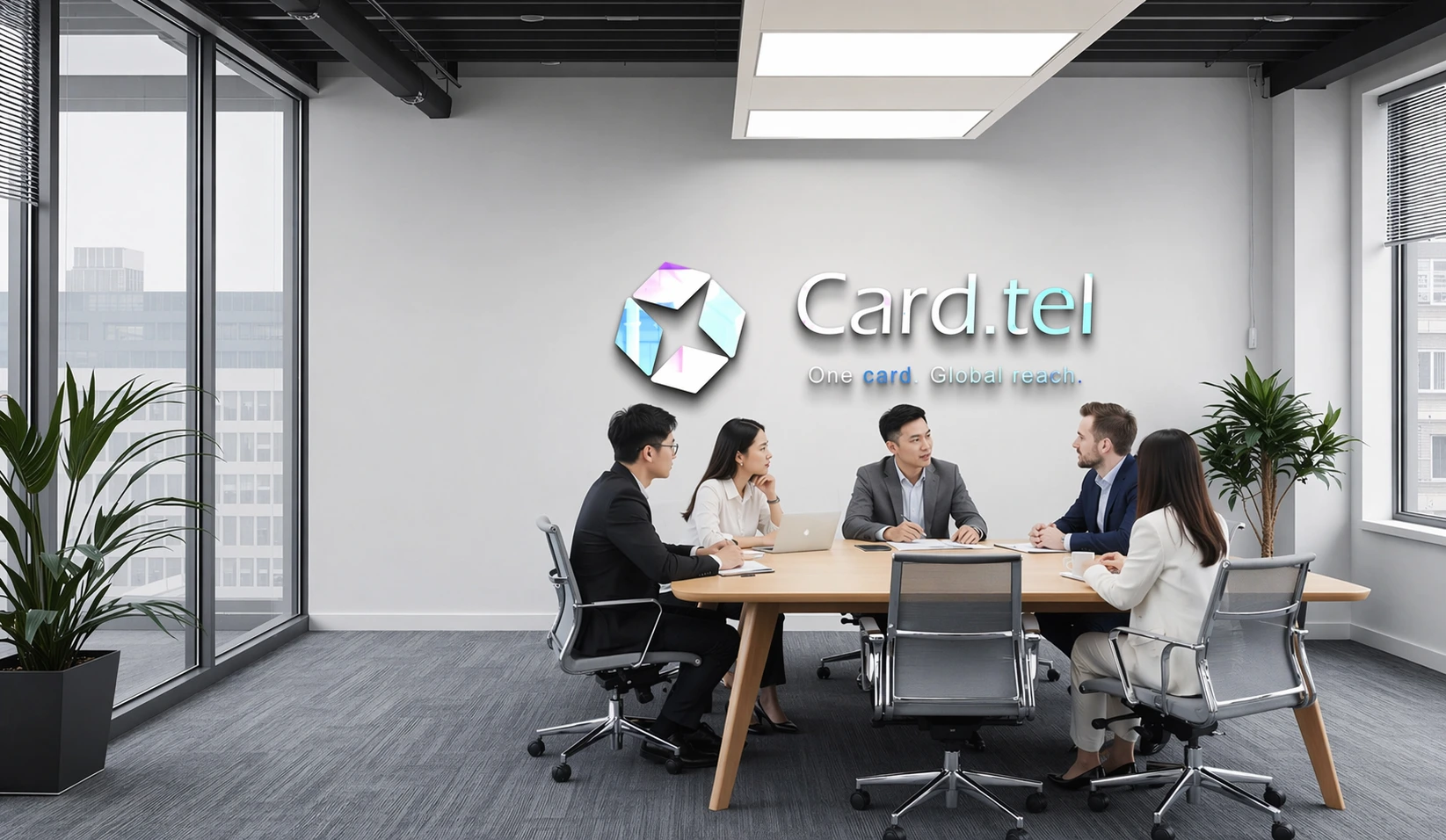 Card.tel digital business card support overview for teams